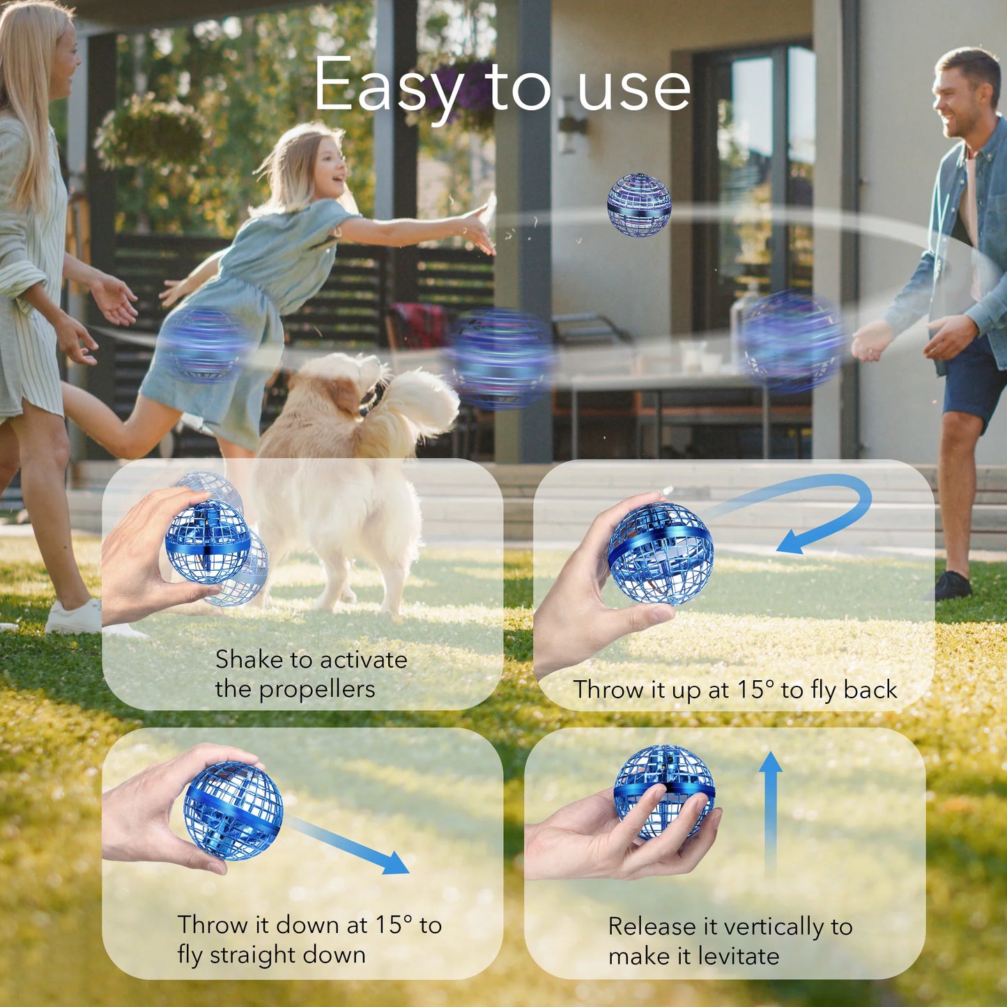 Boomerang Hover Flying Orb Ball